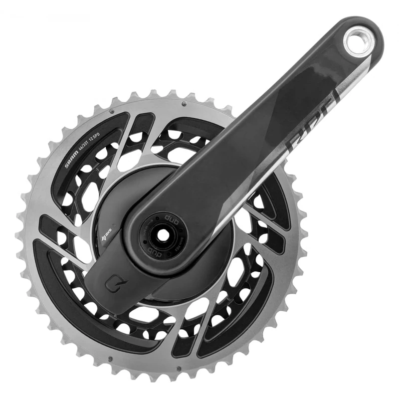 Sram Red D1 Quarq Road Powermeter Dub: Black 172.5mm - 46-33T