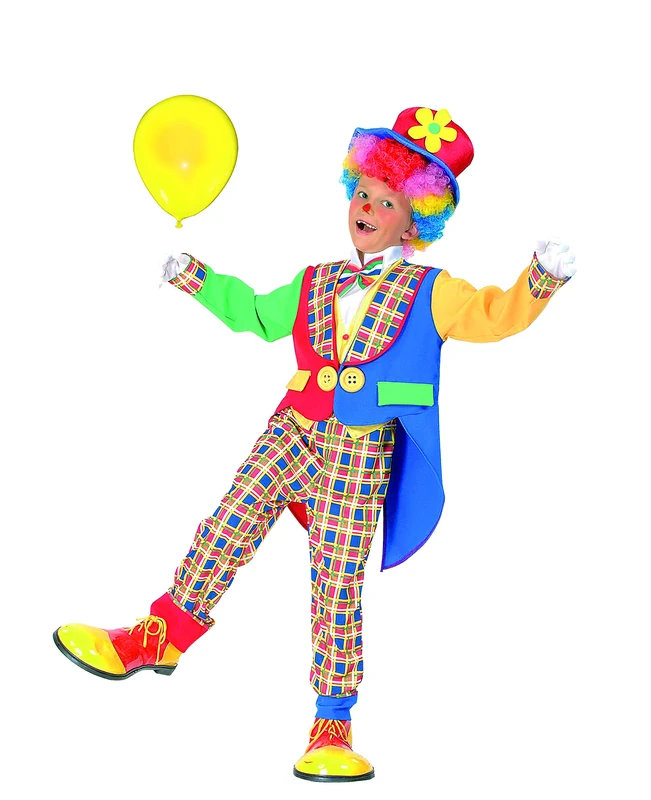 Ciao Hello Clown Monello Baby Costume (Size 4-6 Years), Multicolour