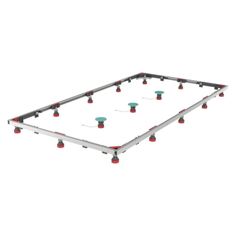 Markenprodukt 150184 (mounting Frame) SF Rectangular XL100/180 Steel/Mineral cast, Multicoloured, 100/180