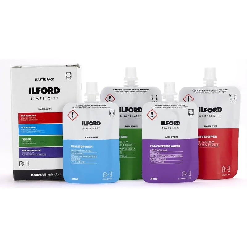 ILFORD Simplicity Black and White Film Development Kit