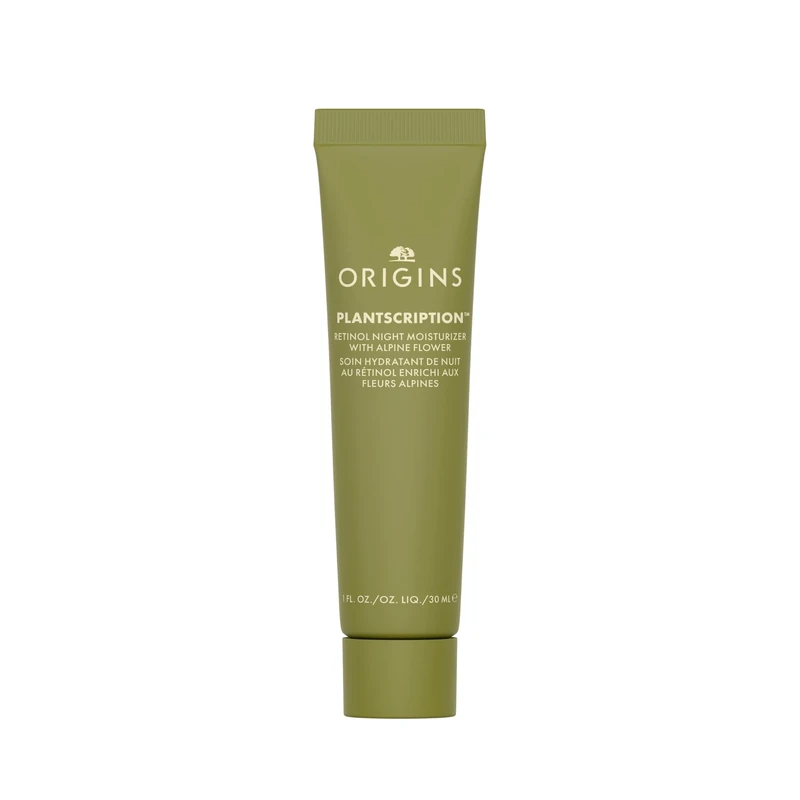 Origins Plantscription Retinol Night moisturiser | Visibly Diminishes Lines, Pores & Uneven Skin Tone | With Peptide & Retinol, 30 ml