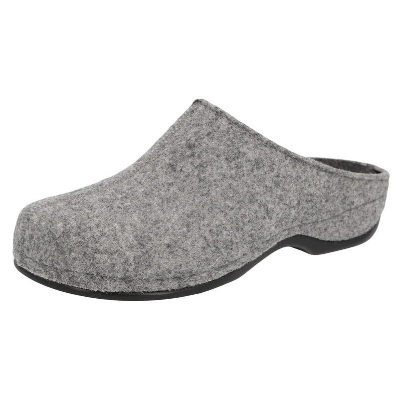 Berkemann Women's Florina Slippers, Grey light grey 652, 8 UK