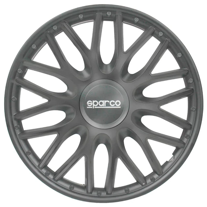 Sparco Wheel Covers Roma - 14-inch - Grey - Set of 4 pieces