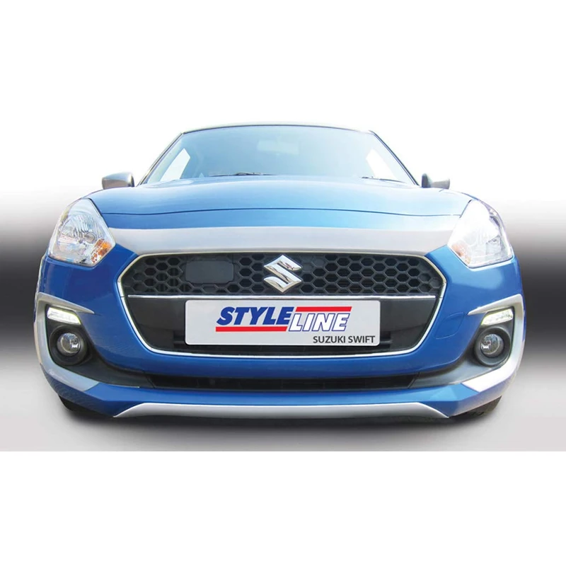 RGM Bonnet protector compatible with Suzuki Swift IV 5-doors excl. Sport 5/2017- Silver - Image 1