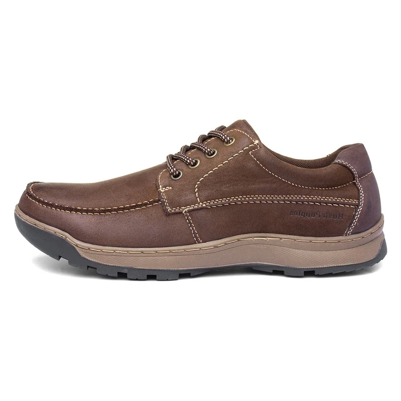 Hush Puppies Mens Tucker Derbys, Brown, 9 UK