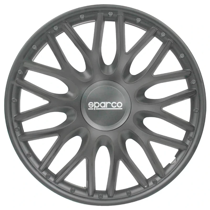 Sparco Wheel Covers Roma - 16-inch - Grey - Set of 4 pieces