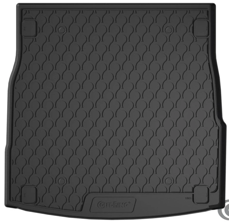 Gledring Rubbasol (Rubber) Boot Mat compatible with Alfa Romeo Stelvio 2017-