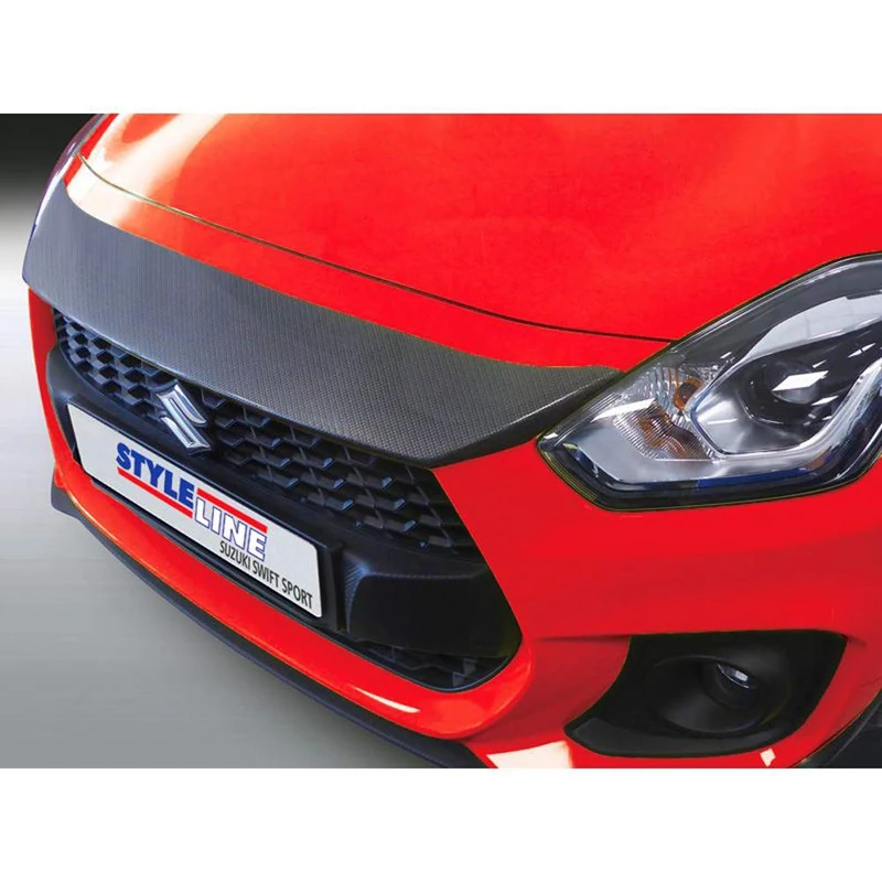 RGM Bonnet protector compatible with Suzuki Swift IV Sport 5-doors 4/2018- Carbon-Look