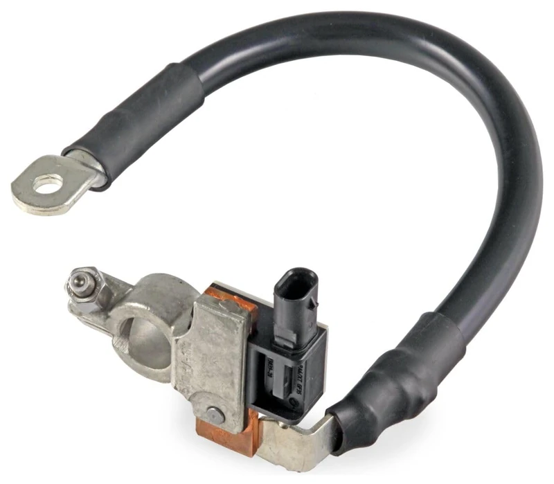 HELLA 6PK 010 942-901 Sensor, battery management - 12V - Bolted - Cable: 280mm