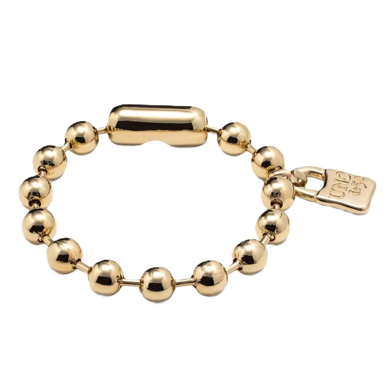 Bracelet in Alloy of Metal Plated in Gold of 18 K.- Min Perimeter 16,5
