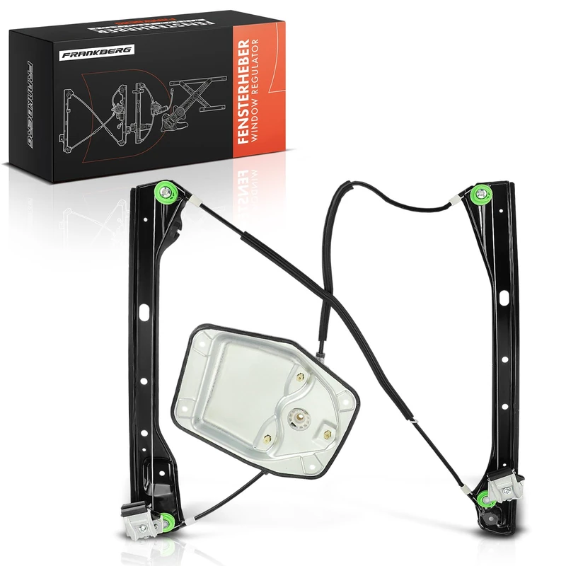 Frankberg Window Regulator Electric Without Motor Front Left Compatible with Golf Plus 5M1 521 4/5 Door 2005-2013