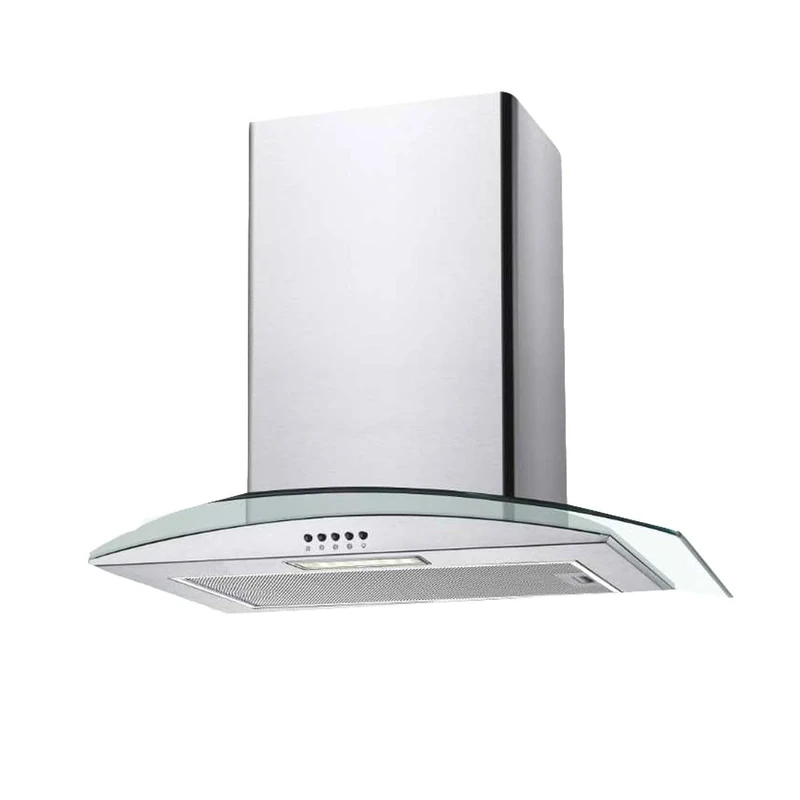 Candy 70cm Curved Glass Chimney Cooker Hood - Stainless Steel