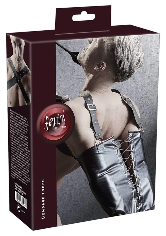 fetish Collection Imitation Leather Armbinder - Image 1