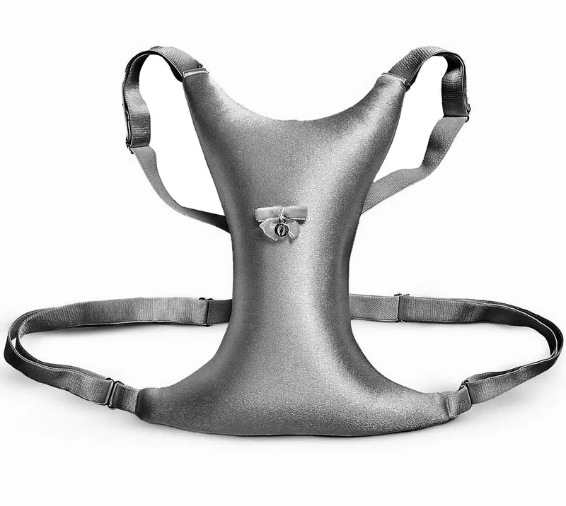 Intimia Breast Pillow Chest Wrinkles Prevention and Breast Support (Silver)