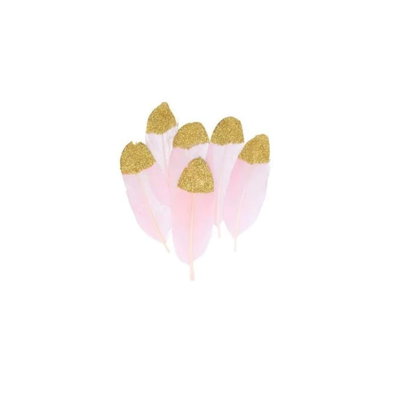 Artemio Good Swan Decorative Feather 6 Pieces - Image 1