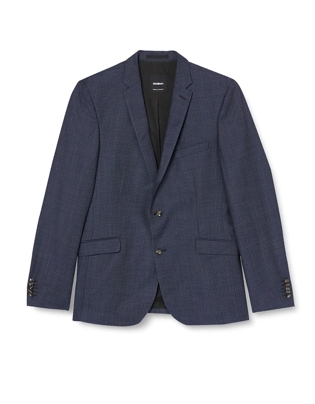 Strellson Premium Men's Allen Suit Jacket, Blue (Navy 417), 26 (Size: 52)