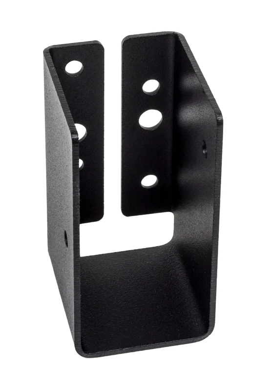 Simpson Strong-Tie APLH24 2 X 4 Rough Concealed-Flange Light Joist Hanger Powder Coated Black - Pack of 12