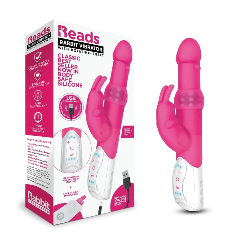 RABBIT ESSENTIALS Vibrator-630000010589 Vibrator Pink One Size