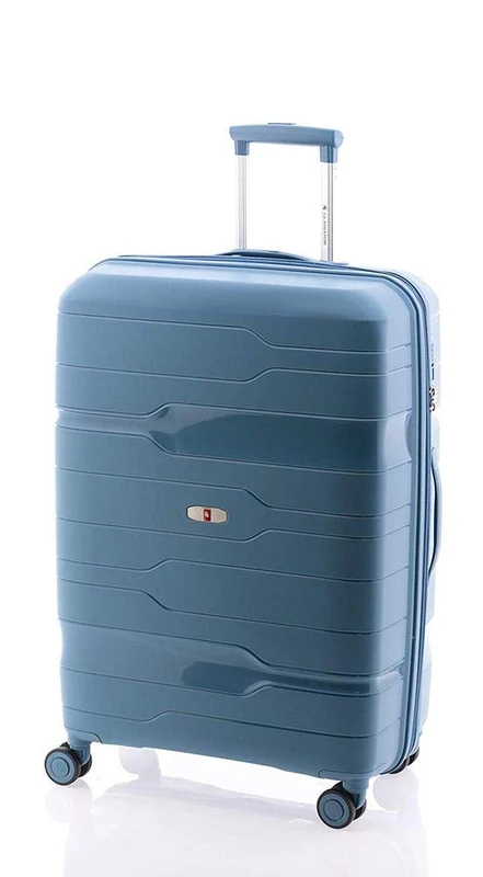 Gladiator Trolley Polypropylene 70 cm 4 R Extendable, Zip Trolley Leisure and Sportwear Unisex Adult Unisex, unisex_adult, 381201, Blue (Blue), 70