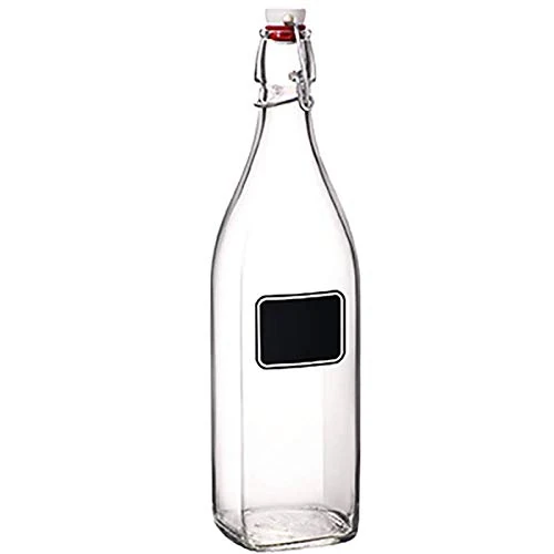 Steelite V7185 Swing Bottle with Chalkboard, 1L/33.75oz