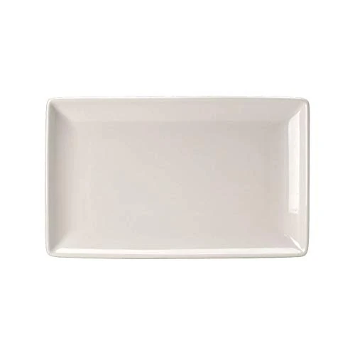 Steelite BD504 Taste Plate Rectangular White 16.75 x 27cm