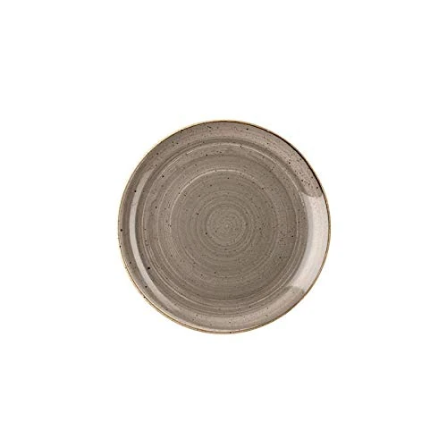 Churchill BH656PG Stonecast Peppercorn Grey Coupe Plate 16.5cm