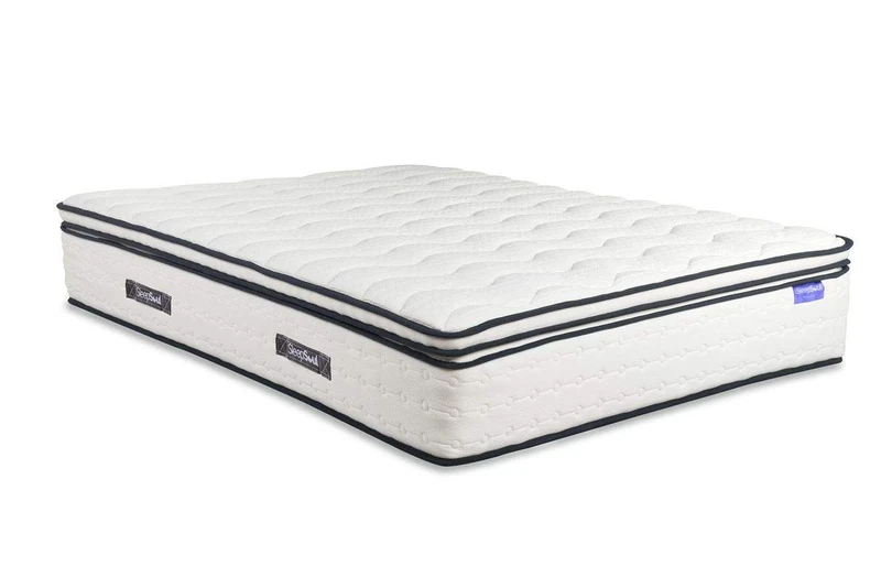 Birlea, Sleepsoul Mattress, Space, 2000 Pocket Sprung Boxtop, White, 150cm