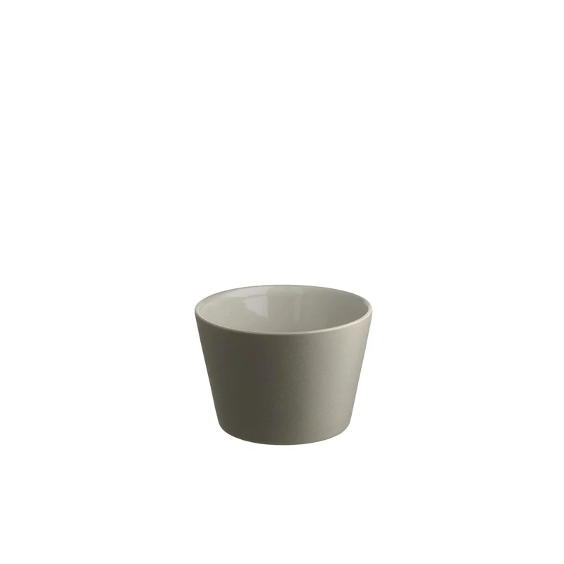 Alessi Tonale DC03/78 LG Set of 4 Stoneware Ceramic Mugs Light Grey
