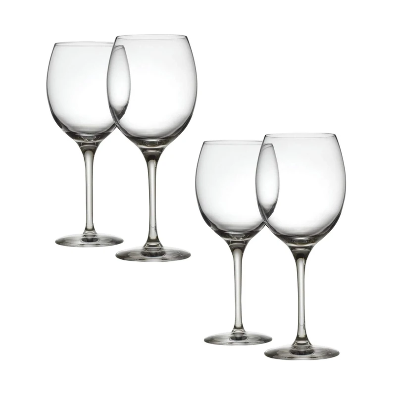 Alessi Mami XL | SG119/1S4 - Set of 4 White Wine Glasses in Crystal Glass - Image 1