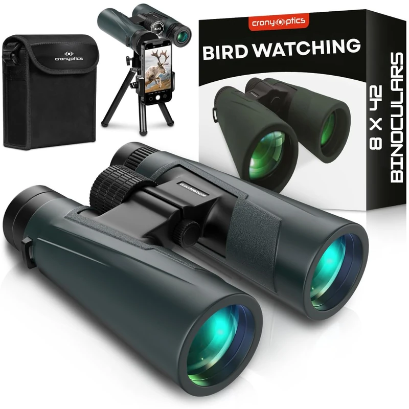 Binoculars for Bird Watching - High Powered Binocular for Adults - Birding Binoculars for Hunting 8x42