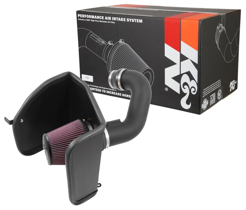 K&N Cold Air Intake System: High-Flow Air-Filter, Increase Performance & Horsepower: Compatible with 2015-2016 CHEVROLET Colorado; 2015-2016 GMC Canyon, 57-3088