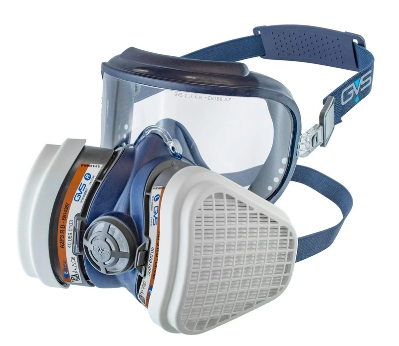 GVS Elipse Integra Mask with A2P3 Filters for Organic Gases, Vapours until 5000 ppm and Dust