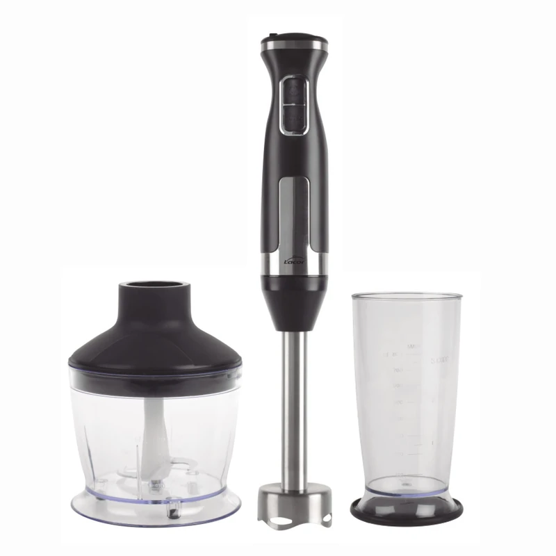 Lacor Pro Electric Mixer with Cup and Chopper - Non-Slip Base