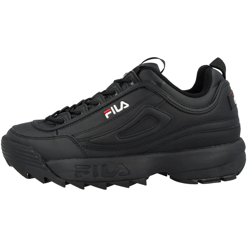 FILA Disruptor men Men’s Sneaker, black (BlackXBlack), 10.5 UK