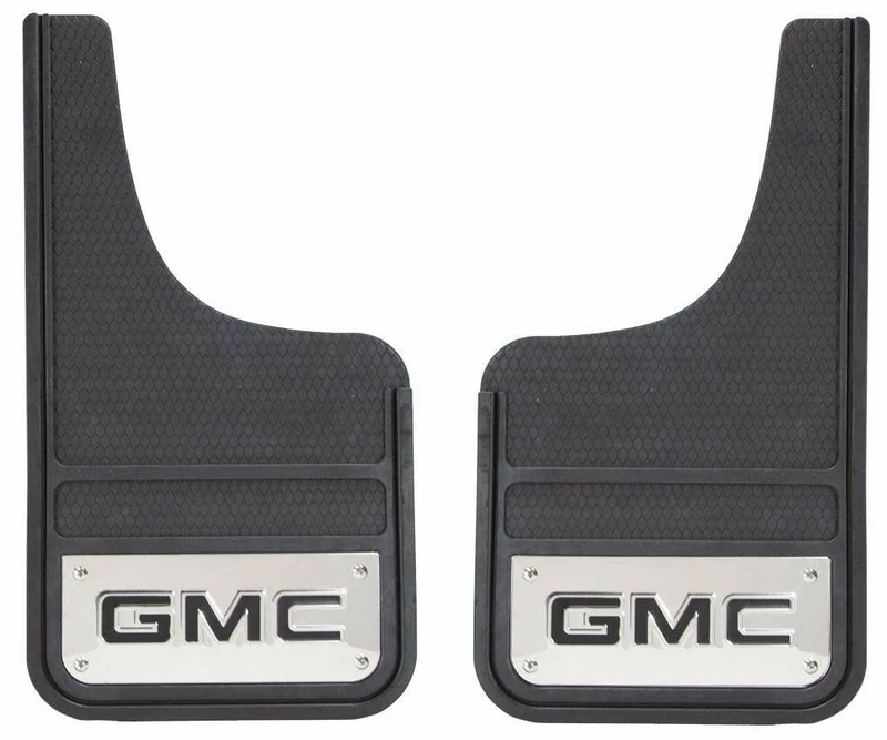 Plasticolor Gmc Heavy Duty Front 12 X 23 Mud Guards, 12" x 23" Front Mud Guards (001841R01)