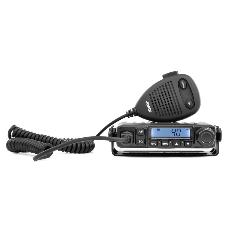 Jopix PT31 Mobile Transmitter VHF Black CB/27 Mhz Multi-speed Transceiver Compact Size