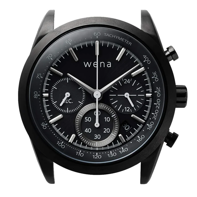 Wena Wrist Solar Head (Chronograph) - Black