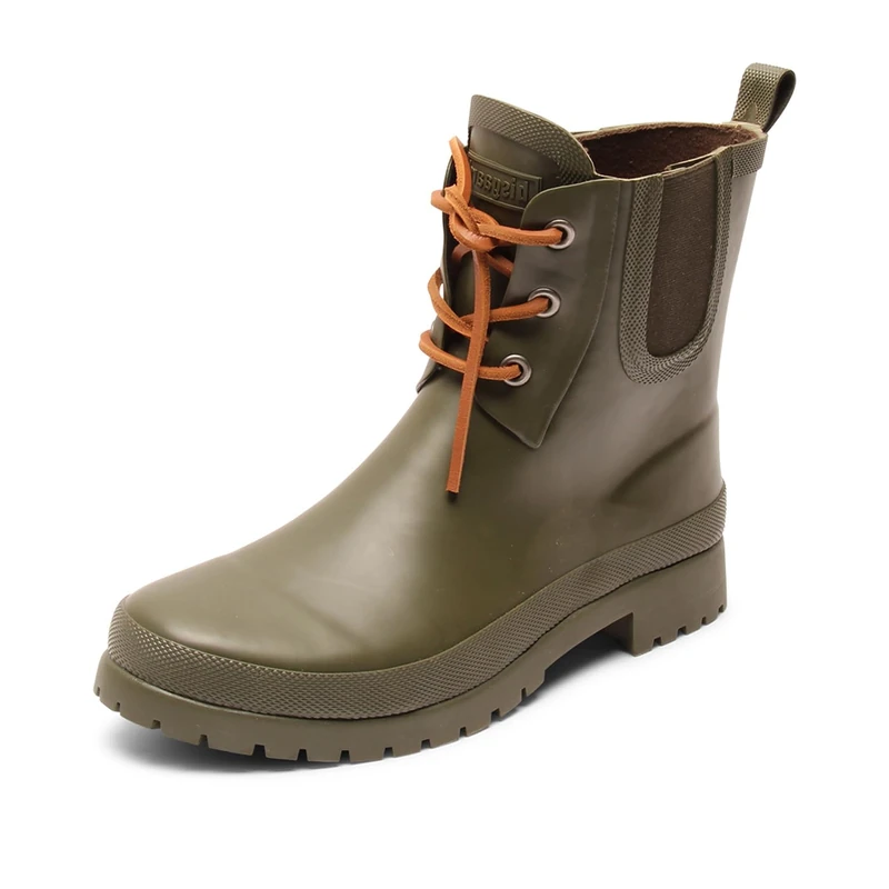 Bisgaard Unisex Children's Rubber Boot Junior Wellington Boots, Green, 6 UK