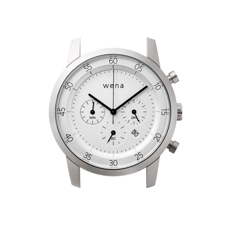 Wena Wrist Chronograph Head - White - Image 1