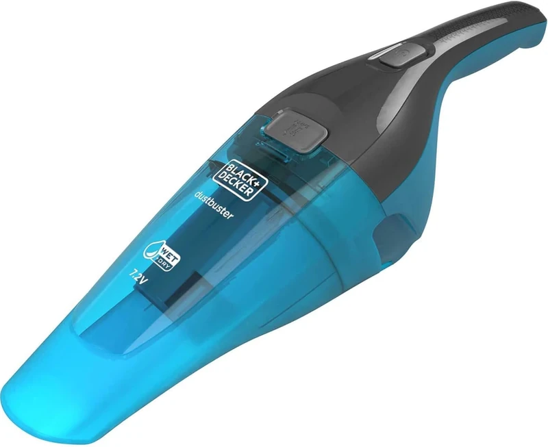 Black & Decker WDC215WA-QW - 7.2V 1.5Ah Handheld Vacuum CleanertoLiquids and Solids with Accessories. Wall Charger