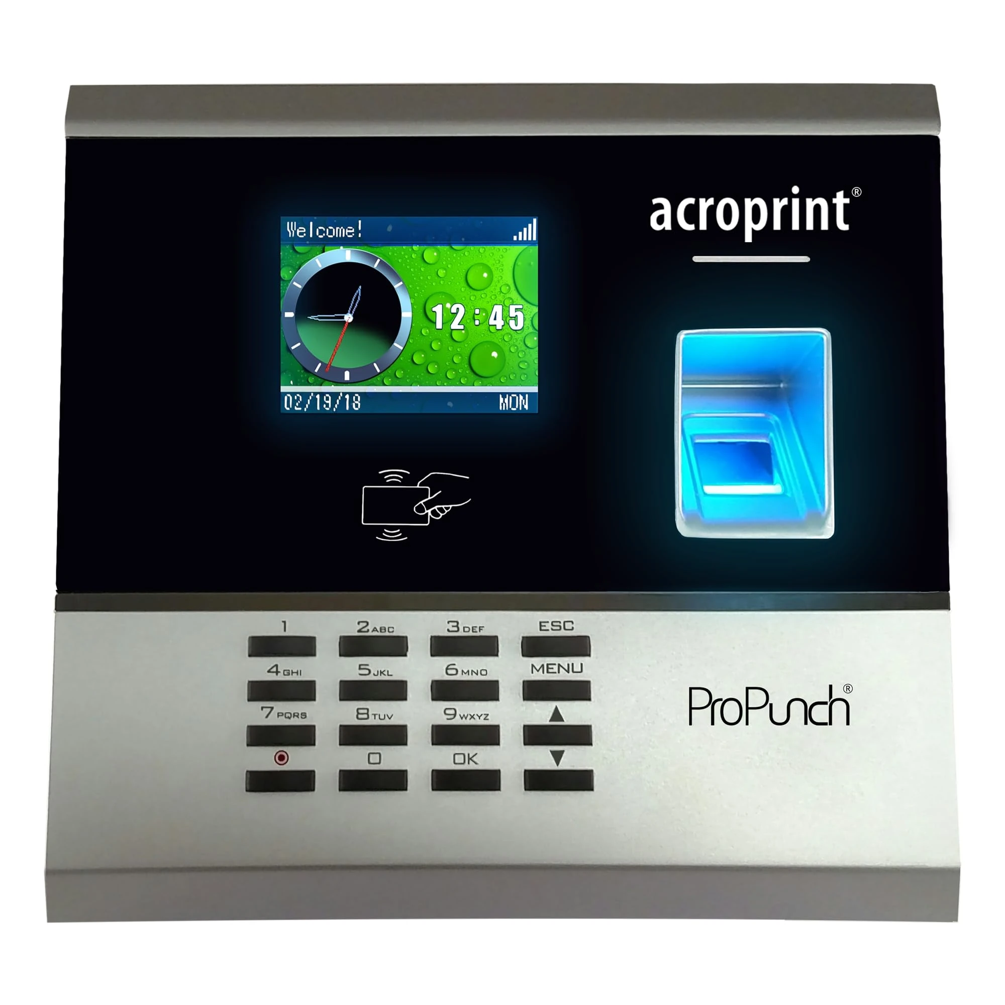 Acroprint Propunch Time Clock Biometric Bundle (with Software)