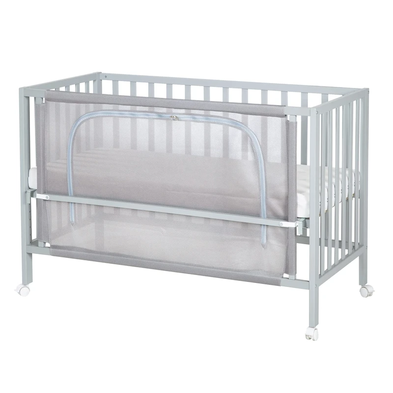 roba Room Bed 60 x 120 cm, Grey