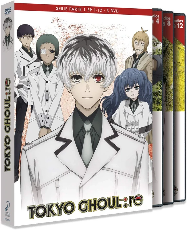 Tokyo Ghoul: re Episodios 1 a 12 (Parte 1) - DVD