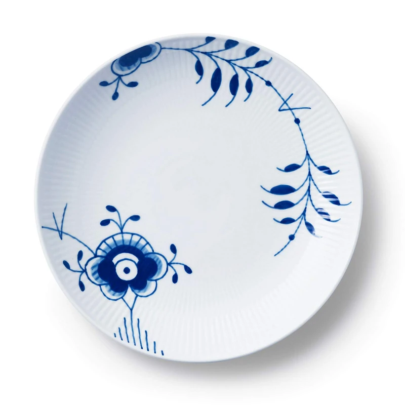 Royal Copenhagen Blue Fluted Mega 1016905 Dinner Plate Diameter 25 cm Porcelain White/Blue
