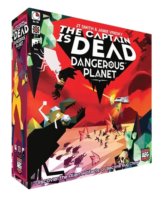 Alderac Entertainment Group AEG7039 The Captain is Dead: Dangerous Planet, Mixed Colours - Image 1