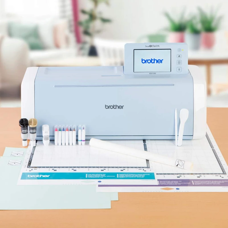 Brother ScanNCut SDX1200 Digital Cutting Machine with Built‑in Scanner, Auto Blade Sensor, 682 Designs & Wireless Connectivity
