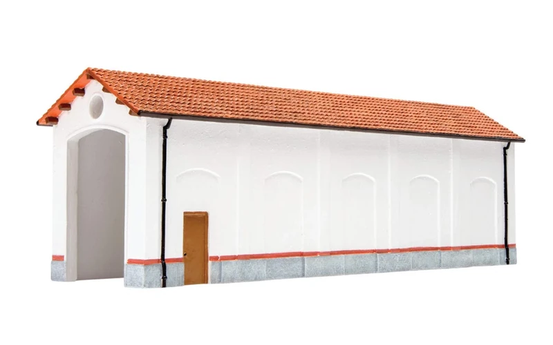 RIVAROSSI HC8061 Small Locomotive Shed Resin Building