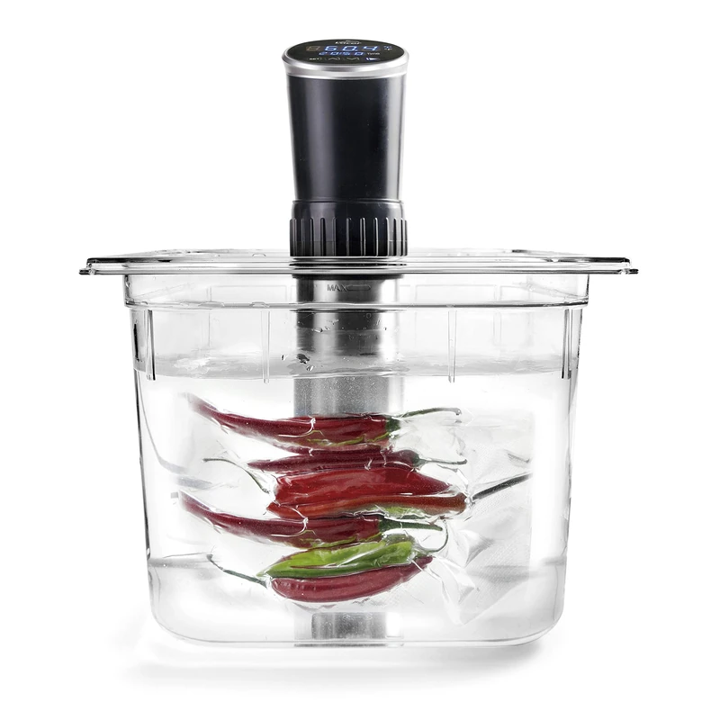 Lacor 69304 Sous Vide Precise Cooker, 18/10 Stainless Steel, BPA-, 1200 W