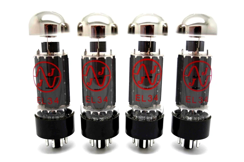 JJ Power Amplifier Tubes EL34 Quartet (4) - Image 1