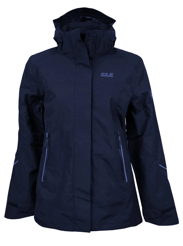 Jack Wolfskin Women Onyx Hardshell Jacket - Midnight Blue, X-Small